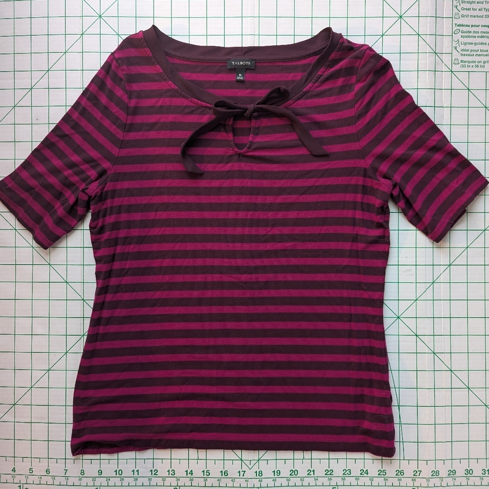 Talbots Bow Blouse